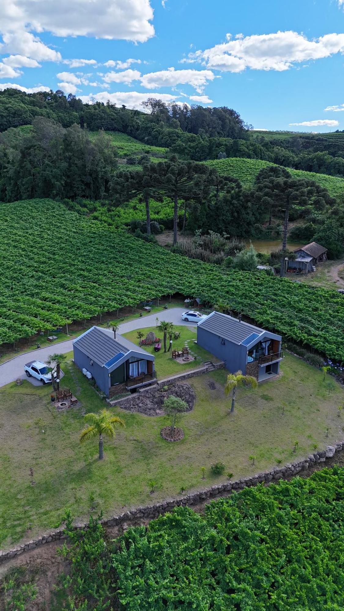 Cabanas Le Vigne Pinto Bandeira Exterior photo